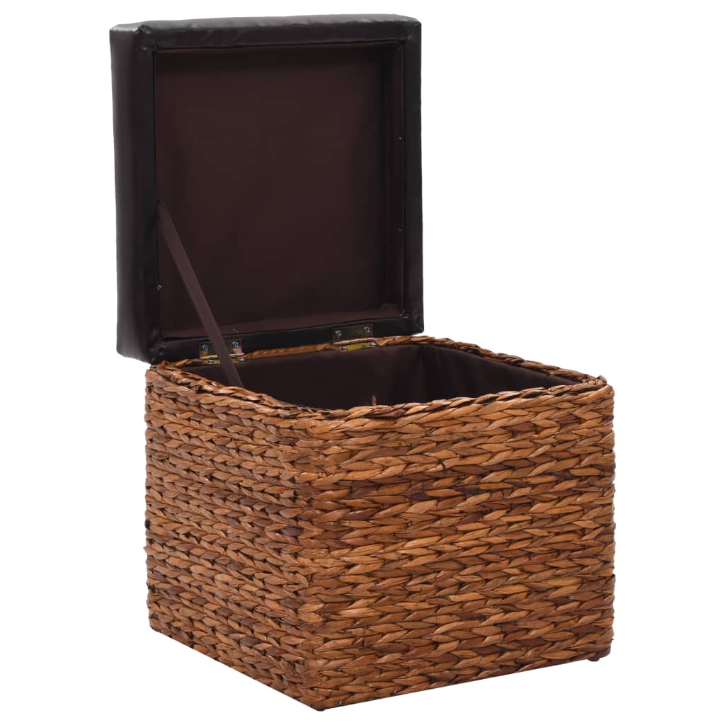 Ottoman-Set 2 Stk. Seegras Braun