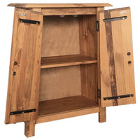 Thumbnail for Badezimmerschrank Recyceltes Massivholz Kiefer 59×32×80 cm