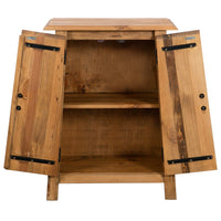 Thumbnail for Badezimmerschrank Recyceltes Massivholz Kiefer 59×32×80 cm
