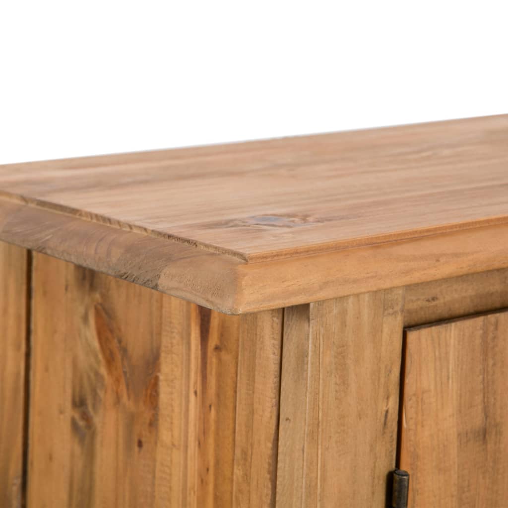 Badezimmerschrank Recyceltes Massivholz Kiefer 59×32×80 cm
