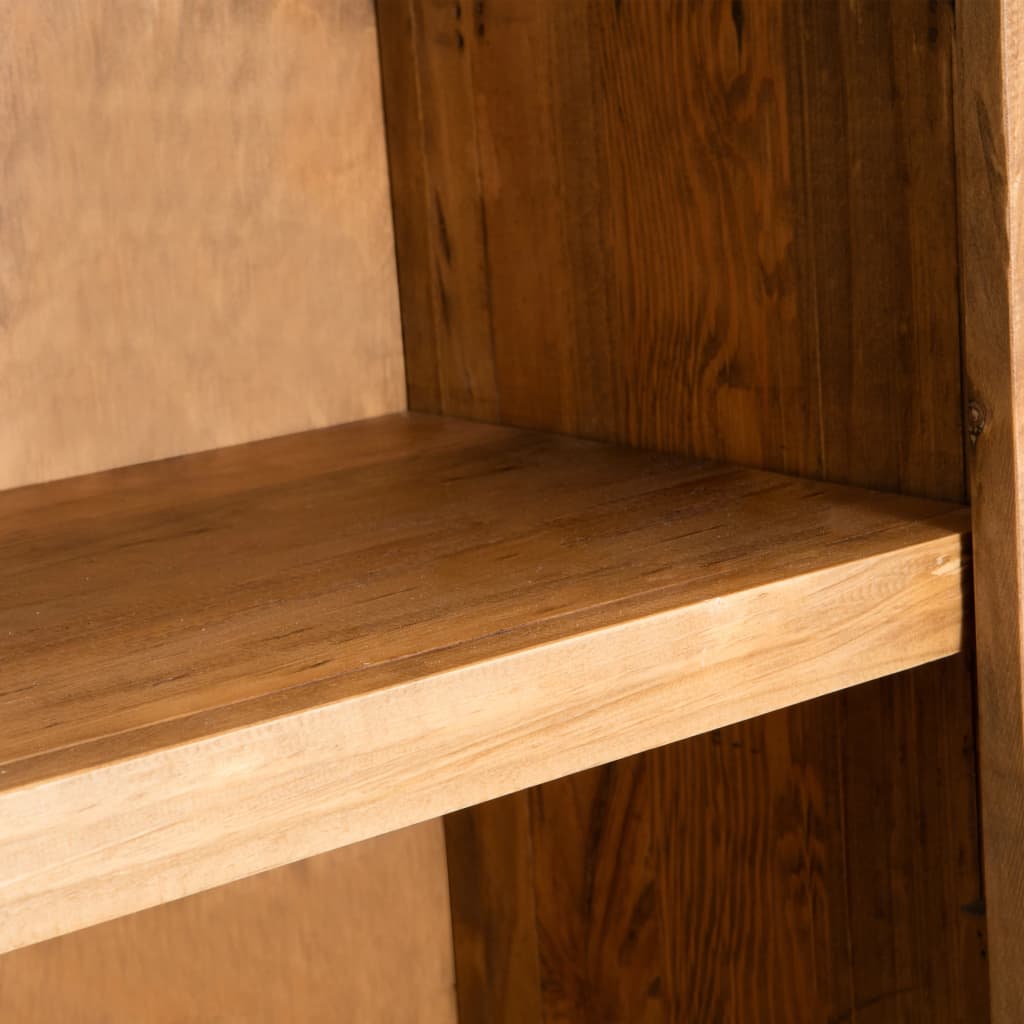 Badezimmerschrank Recyceltes Massivholz Kiefer 59×32×80 cm