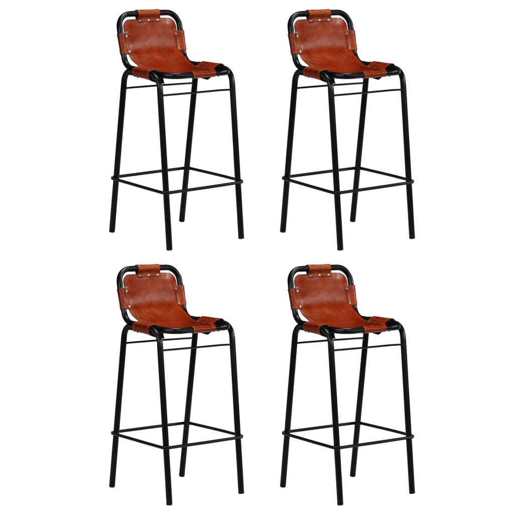 Bar-Set 5-tlg. Altholz Massiv und echtes Ziegenleder