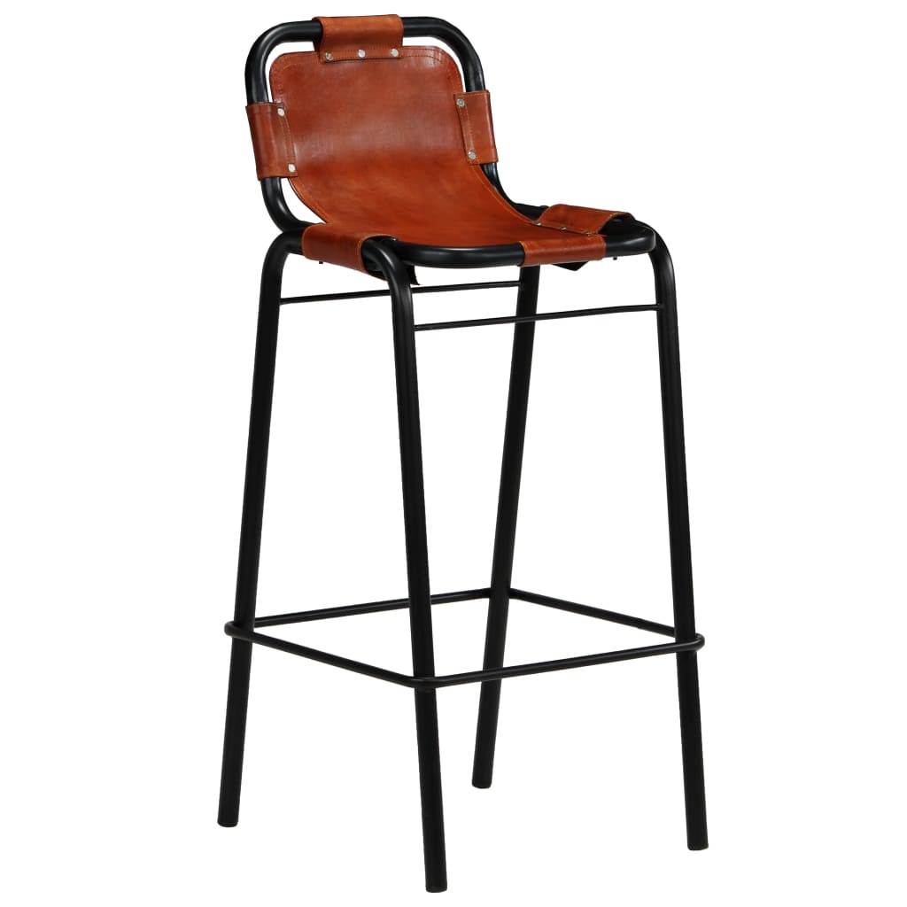 Bar-Set 5-tlg. Altholz Massiv und echtes Ziegenleder