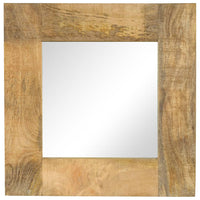Thumbnail for Spiegel Mangoholz Massiv 50 x 50 cm