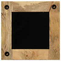 Thumbnail for Spiegel Mangoholz Massiv 50 x 50 cm