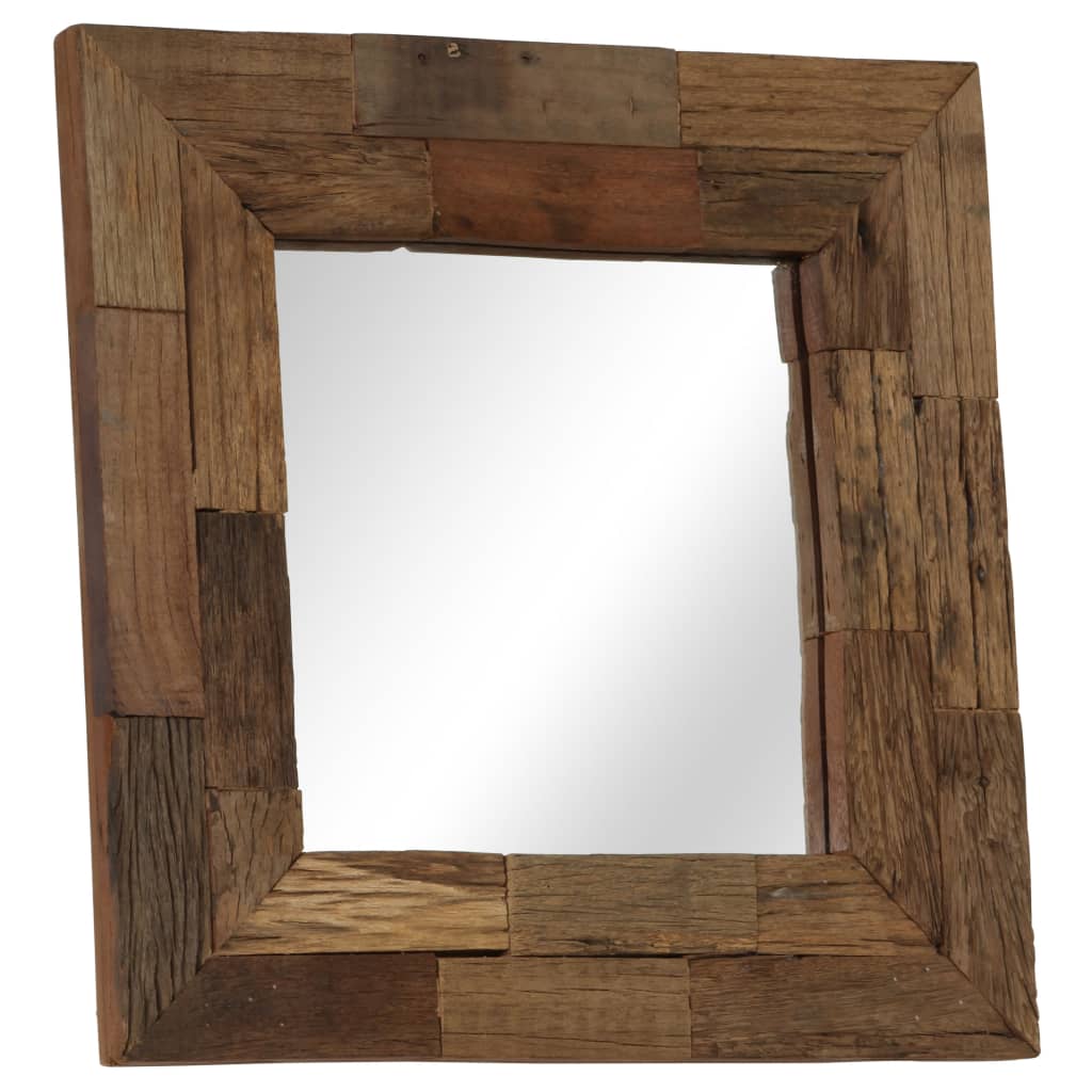 Spiegel Altholz 50×50 cm