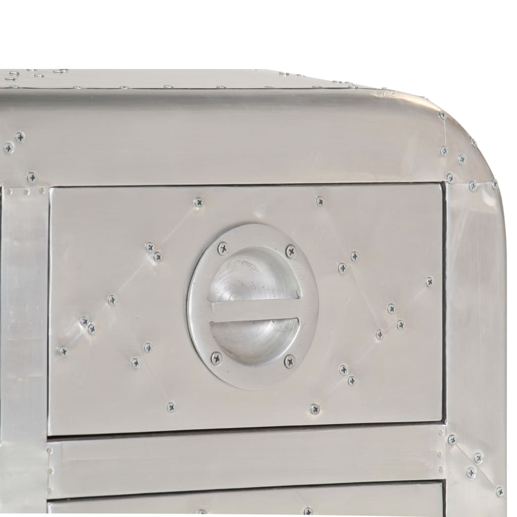 TV-Schrank Vintage Flieger Flugzeug-Stil 120x30x40 cm