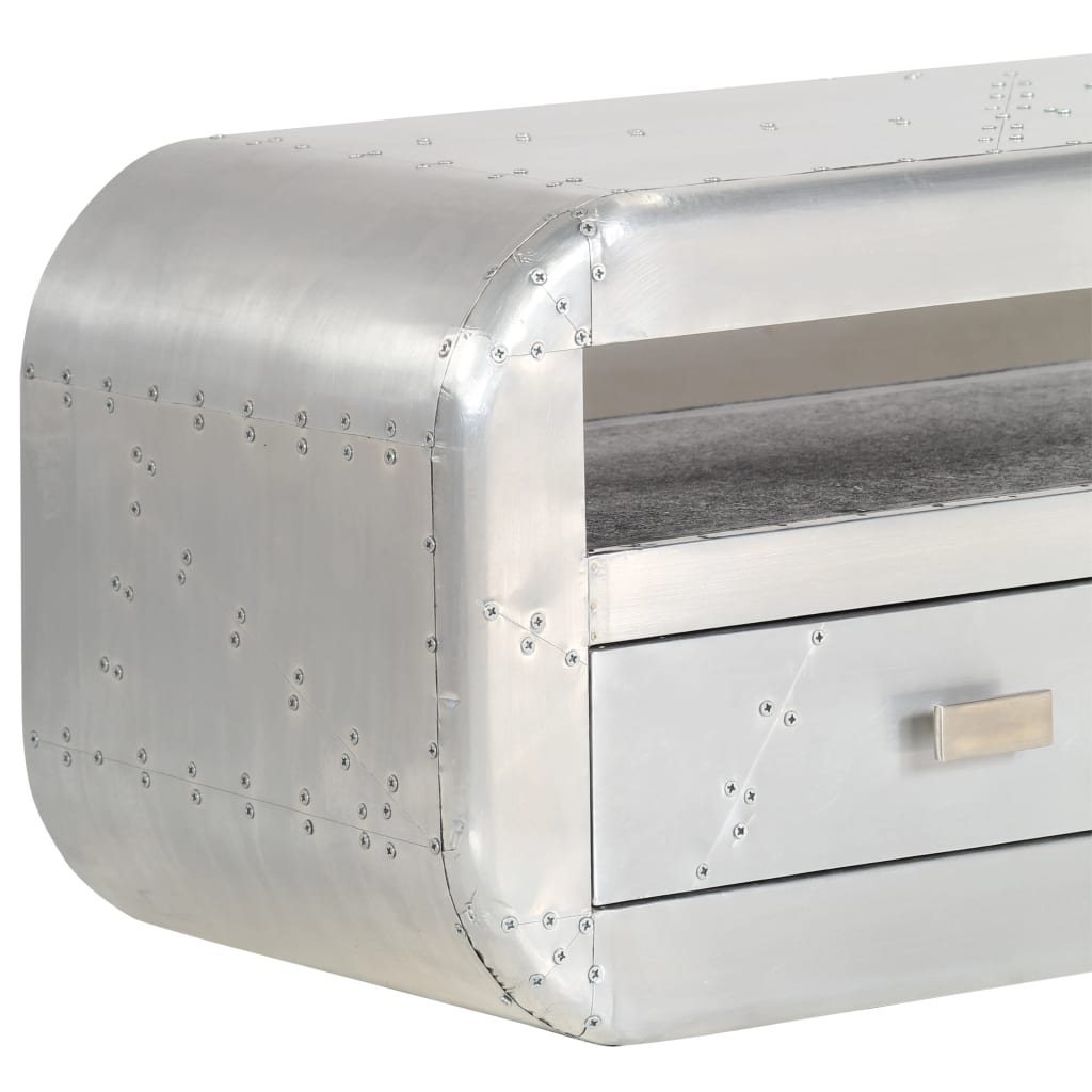 TV-Schrank Vintage Flieger Flugzeug-Stil 140x30x30 cm