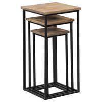 Thumbnail for Beistelltisch-Set 3-tlg. Recyceltes Teak