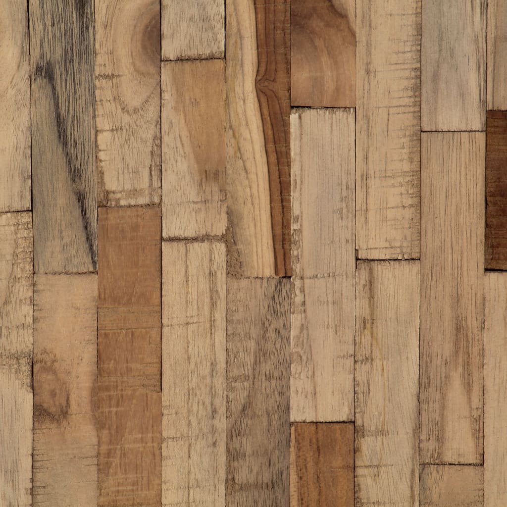 Barhocker 4 Stk. Altholz Teak