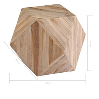 Thumbnail for Beistelltisch Recyceltes Teakholz 40 x 40 x 40 cm