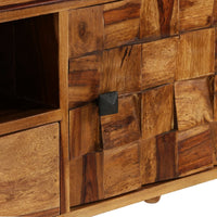 Thumbnail for TV-Schrank Massivholz mit Honig-Finish 140x30x40 cm