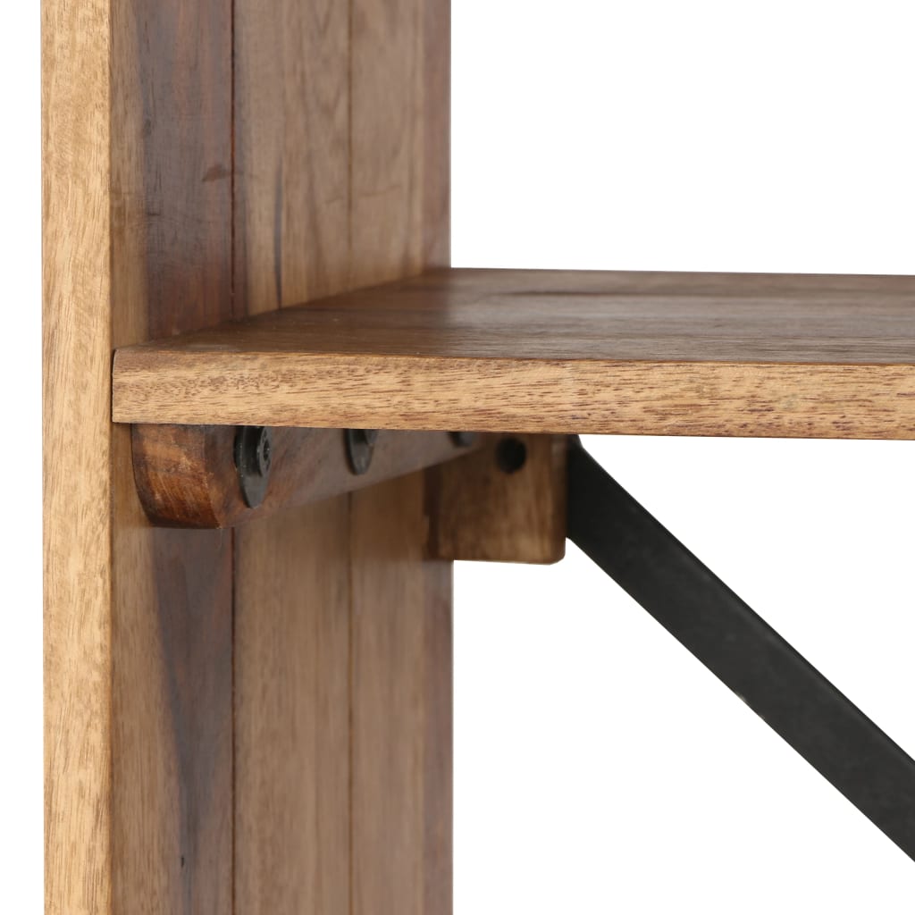 Bücherregal Massivholz 75 x 30 x 170 cm