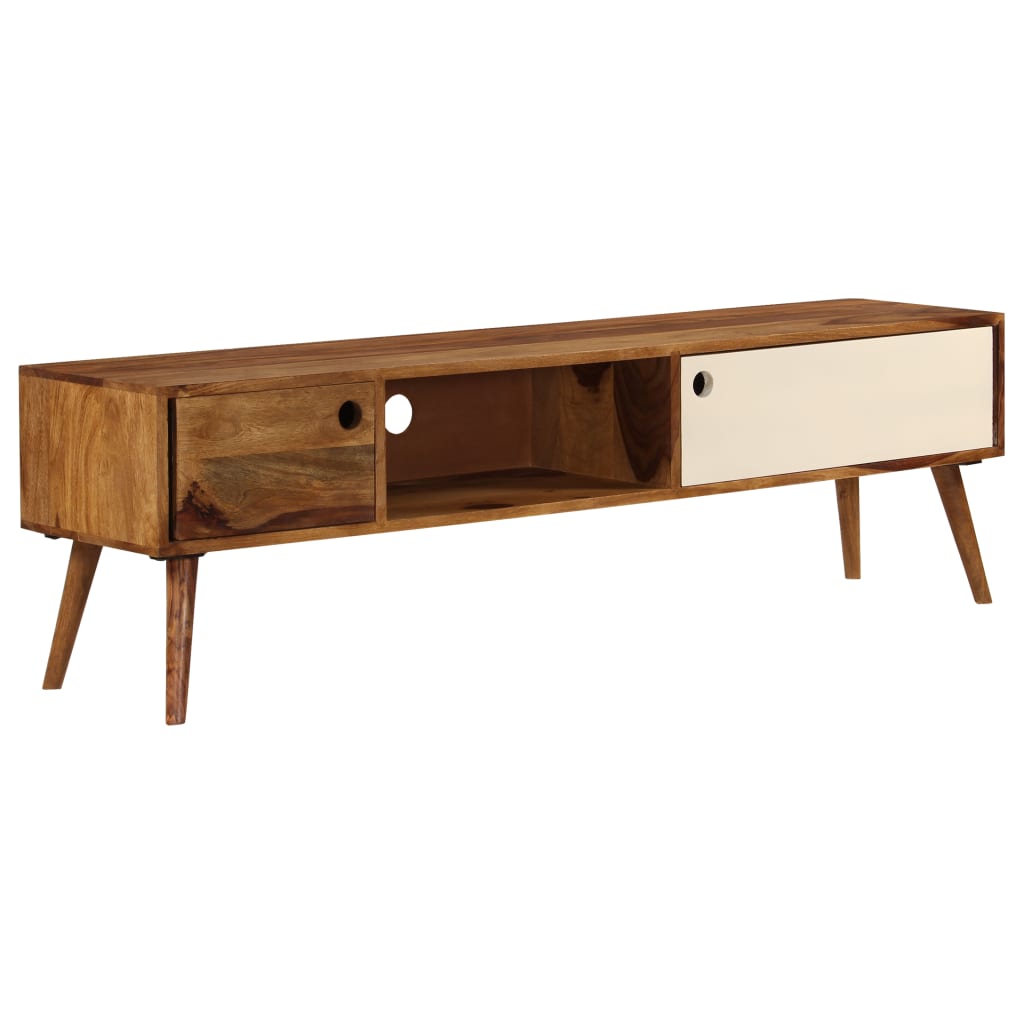 TV-Schrank 140x30x40 cm Massivholz