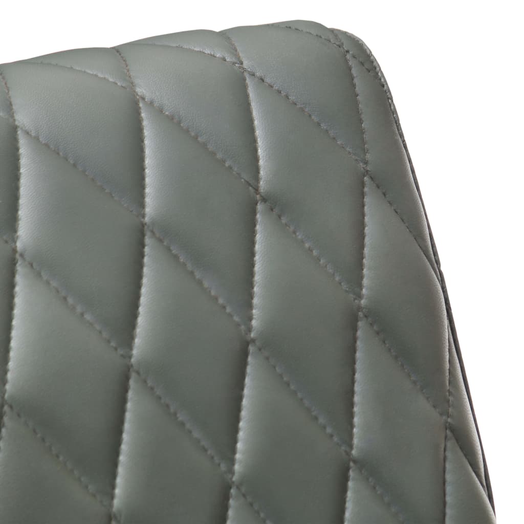 Sessel Grau Echtleder