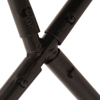 Thumbnail for Butterfly-Sessel Schwarz und Weiß Echtes Ziegenleder