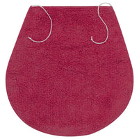 Thumbnail for Badematten-Set 3-tlg. Stoff Fuchsia