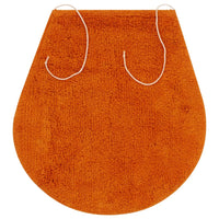 Thumbnail for Badematten-Set 3-tlg. Stoff Orange