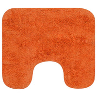Thumbnail for Badematten-Set 2-tlg. Stoff Orange
