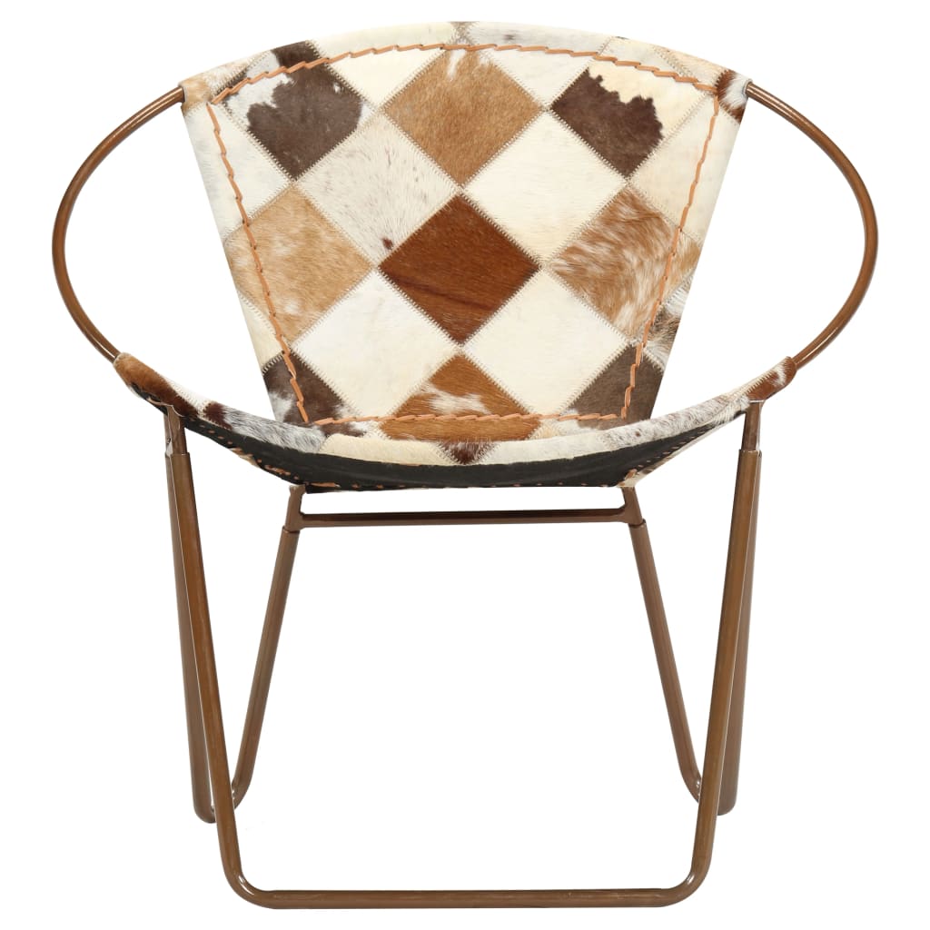 Sessel Diamond Braun Echtleder