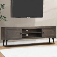 Thumbnail for TV-Schrank Mangoholz Massiv 140 x 30 x 45 cm