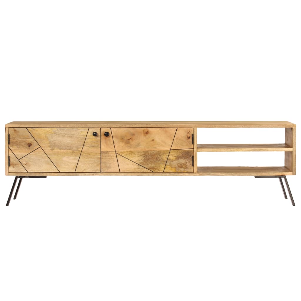 TV-Schrank Massivholz Mango 140 x 30 x 40 cm
