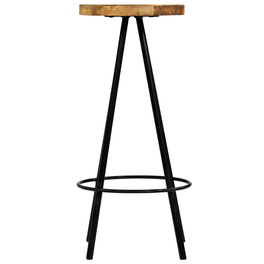 Barhocker 4 Stk. Massivholz Mango