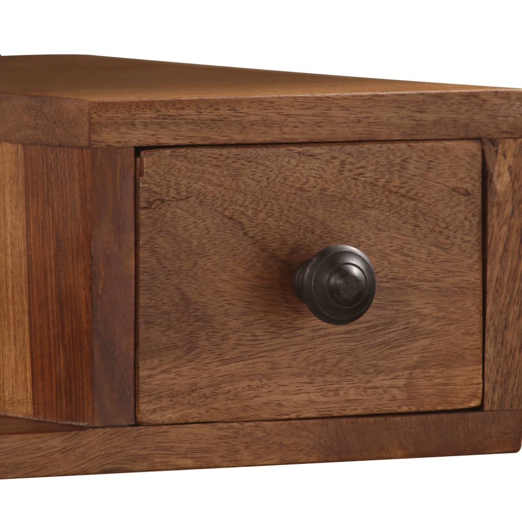 Kosmetikspiegel mit 2 Schubladen Massivholz