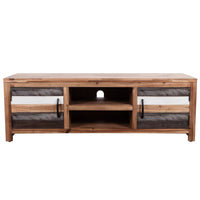 Thumbnail for TV-Schrank Akazie Massivholz 120x35x40 cm