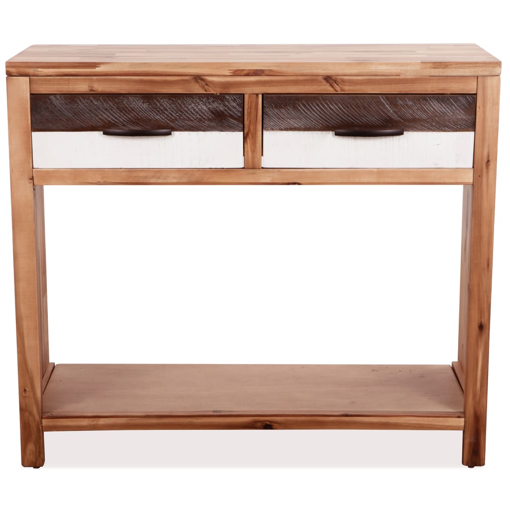 Konsolentisch Massivholz Akazie 86x30x75 cm