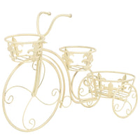 Thumbnail for Blumentreppe Fahrradform Vintage-Stil Metall