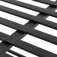 Thumbnail for vidaXL Bank Vintage-Stil Metall 83 x 42 x 55 cm Schwarz