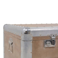 Thumbnail for Aufbewahrungsbox Tannenholz Massiv 91x52x40 cm Braun