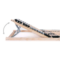 Thumbnail for Lattenrost mit 42 Latten 7 Zonen 140 x 200 cm