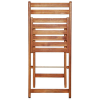 Thumbnail for 3-tlg. Bistro-Set Klappbar Massivholz Akazie