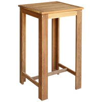 Thumbnail for Bartisch und Hocker-Set 3-tlg. Akazienholz Massiv