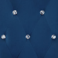 Thumbnail for Esszimmerstühle 6 Stk. Samt Dunkelblau