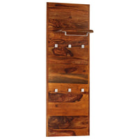 Thumbnail for Wandgarderobe Massivholz 118×40 cm