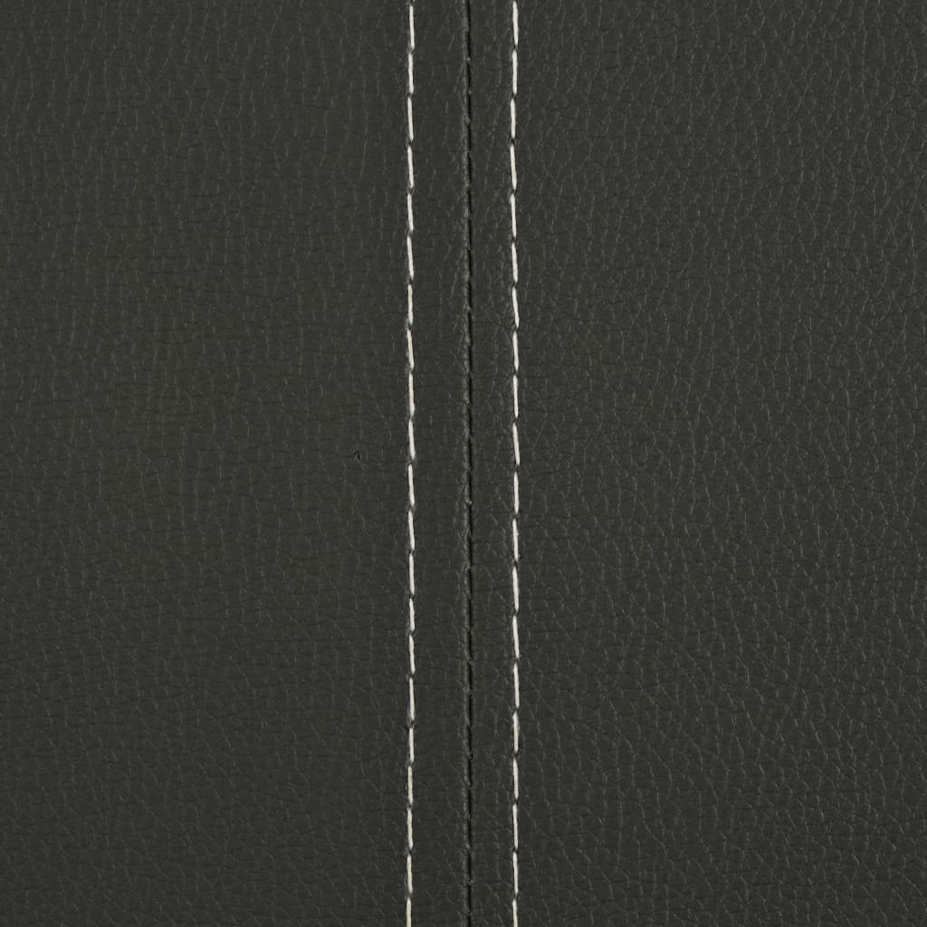 Freischwinger 4 Stk. Grau Kunstleder