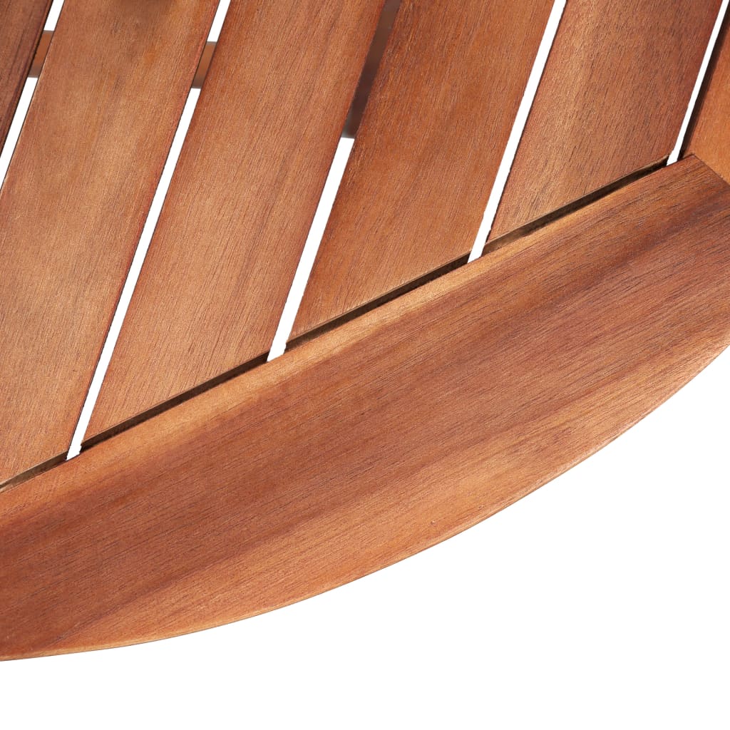 Klappbarer Gartentisch 120 x 70 x 74 cm Akazienholz Massiv