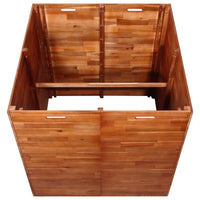 Thumbnail for Garten-Hochbeet Akazienholz 100x100x100 cm