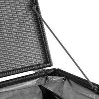 Thumbnail for Gartenbox Schwarz 150x100x100 cm Poly Rattan