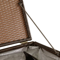Thumbnail for Gartenbox Braun 150x100x100 cm Poly Rattan