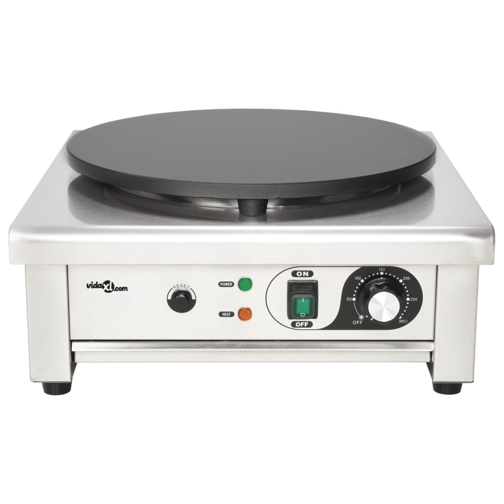 Elektrischer Crepe-Maker mit ausziehbarem Tablett 40 cm 3000 W