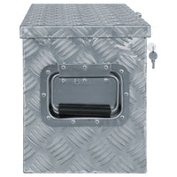Thumbnail for Aluminiumkiste 76,5×26,5×33 cm Silbern
