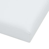 Thumbnail for Hocker mit Stauraum Weiß Kunstleder