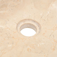 Thumbnail for Waschbecken 45x30x12 cm Marmor Creme