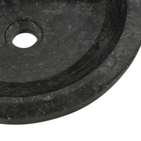 Thumbnail for Waschbecken 40x12 cm Marmor Schwarz