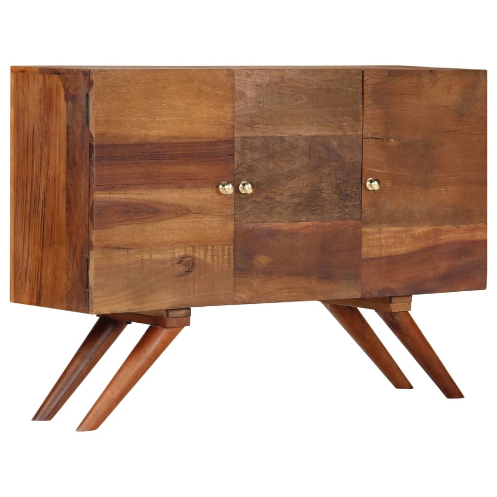 Sideboard Altholz Massiv Braun 110x30x75 cm