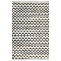 Thumbnail for Kelim-Teppich Baumwolle 160x230 cm mit Muster Schwarz/Weiß